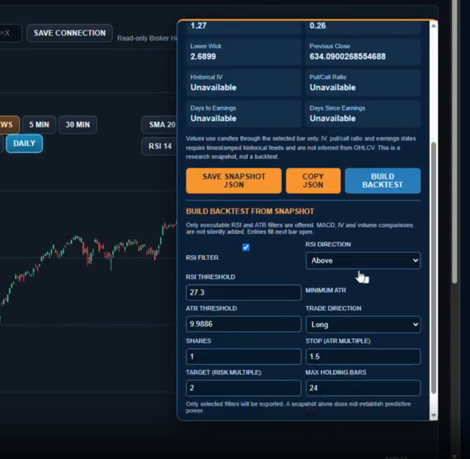 Advanced Chart Lab screenshot